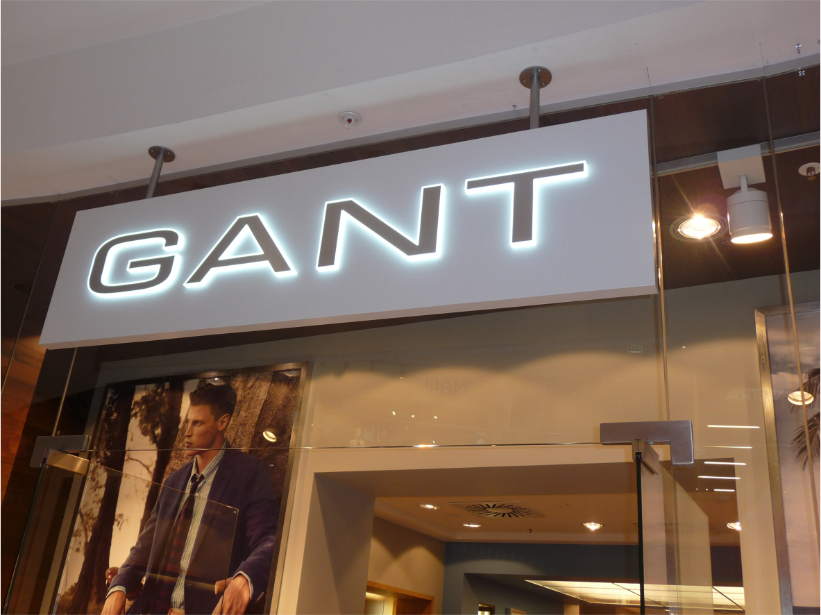 Gant signboard