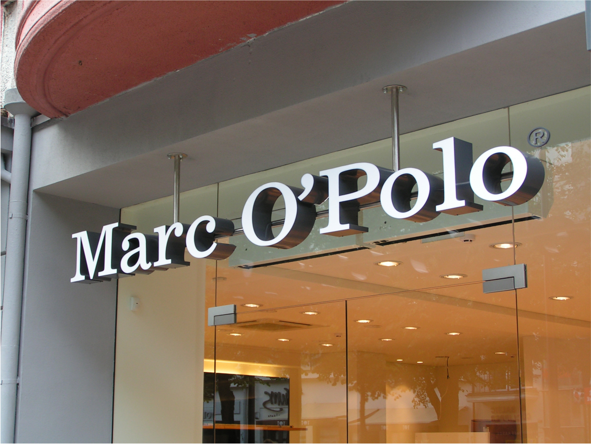 Marc O'Polo signboard